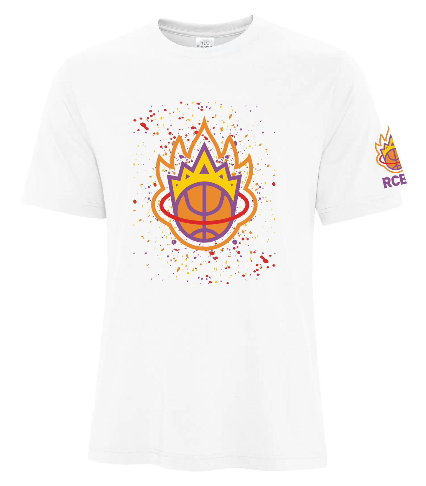 RCBA Icon Splatter Wicking Tee